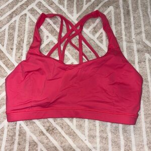 ELECTRIC PINK LULULEMON BRA